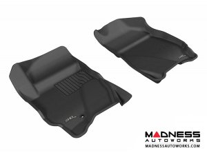 Ford Escape Floor Mats (Set of 2) - Front - Black by 3D MAXpider
